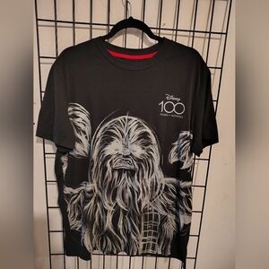 Disney 100 Silver Foil Chewie Strong Shirt